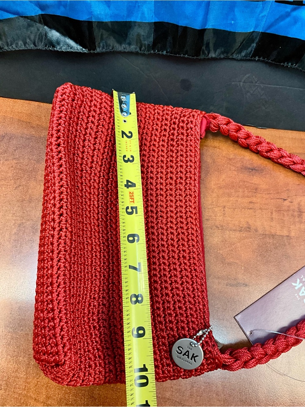 The Sak Red Braided Shoulder Bag - Picture 6 of 9